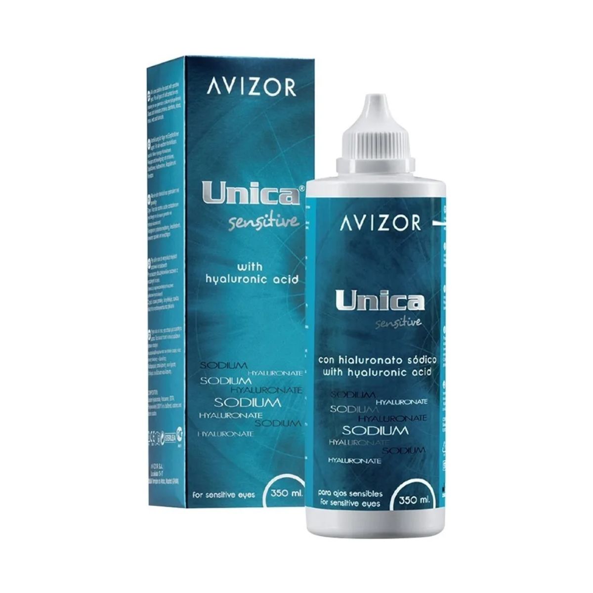 Avizor Única Sensitive 350ml Solución Lentes Contacto Blando