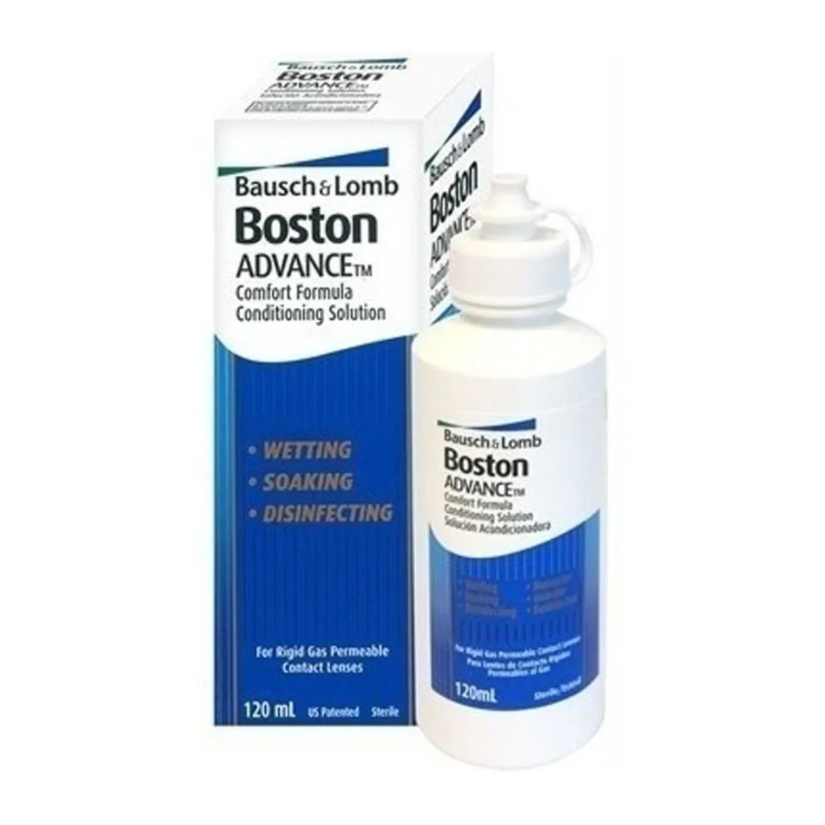 Acondicionador Lentes Contacto RGP Boston Advance Bausch 120 mL