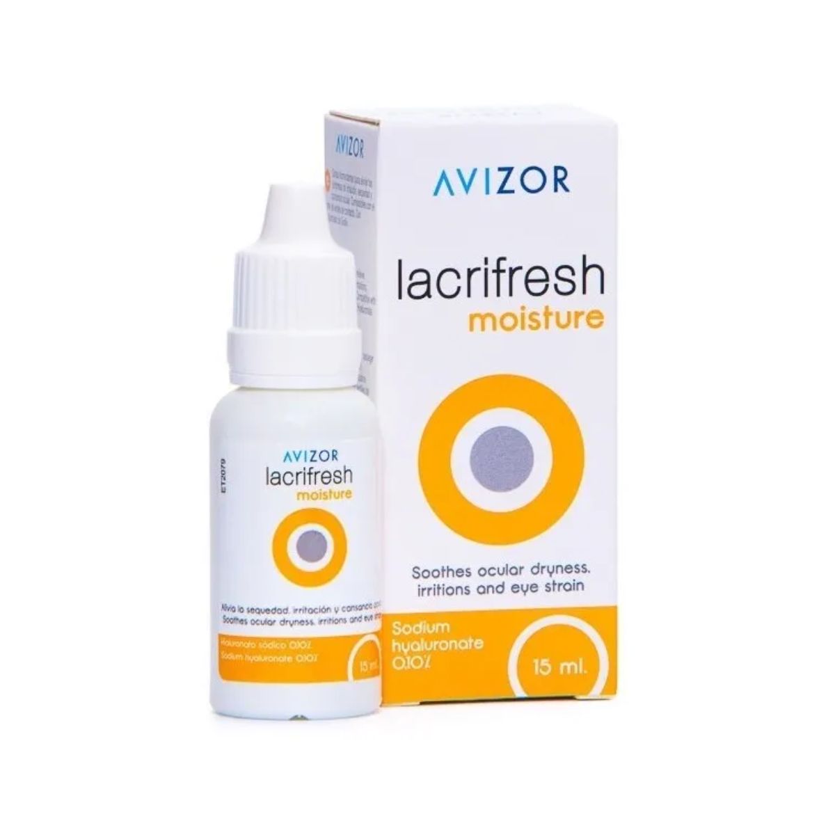 Lágrima Artificial Avizor Lacrifresh Moisture Ojo Seco 15ml