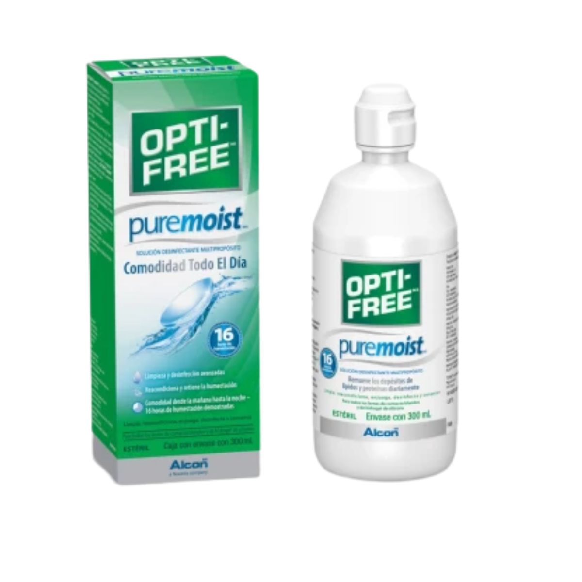Opti-free Puremoist Solución 300ml