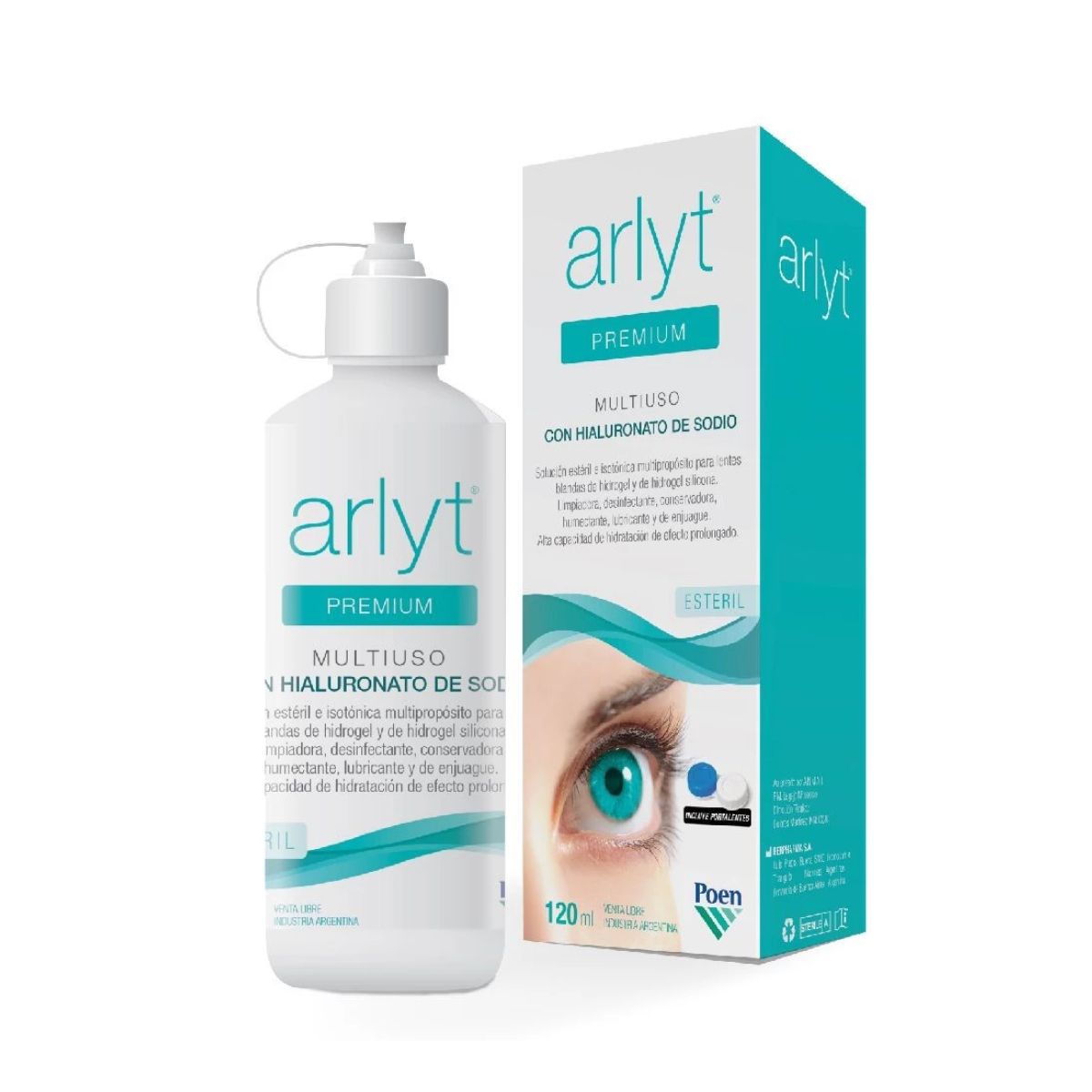 Arlyt Premium X 120ml Líquido Multiuso | Lentes De Contacto
