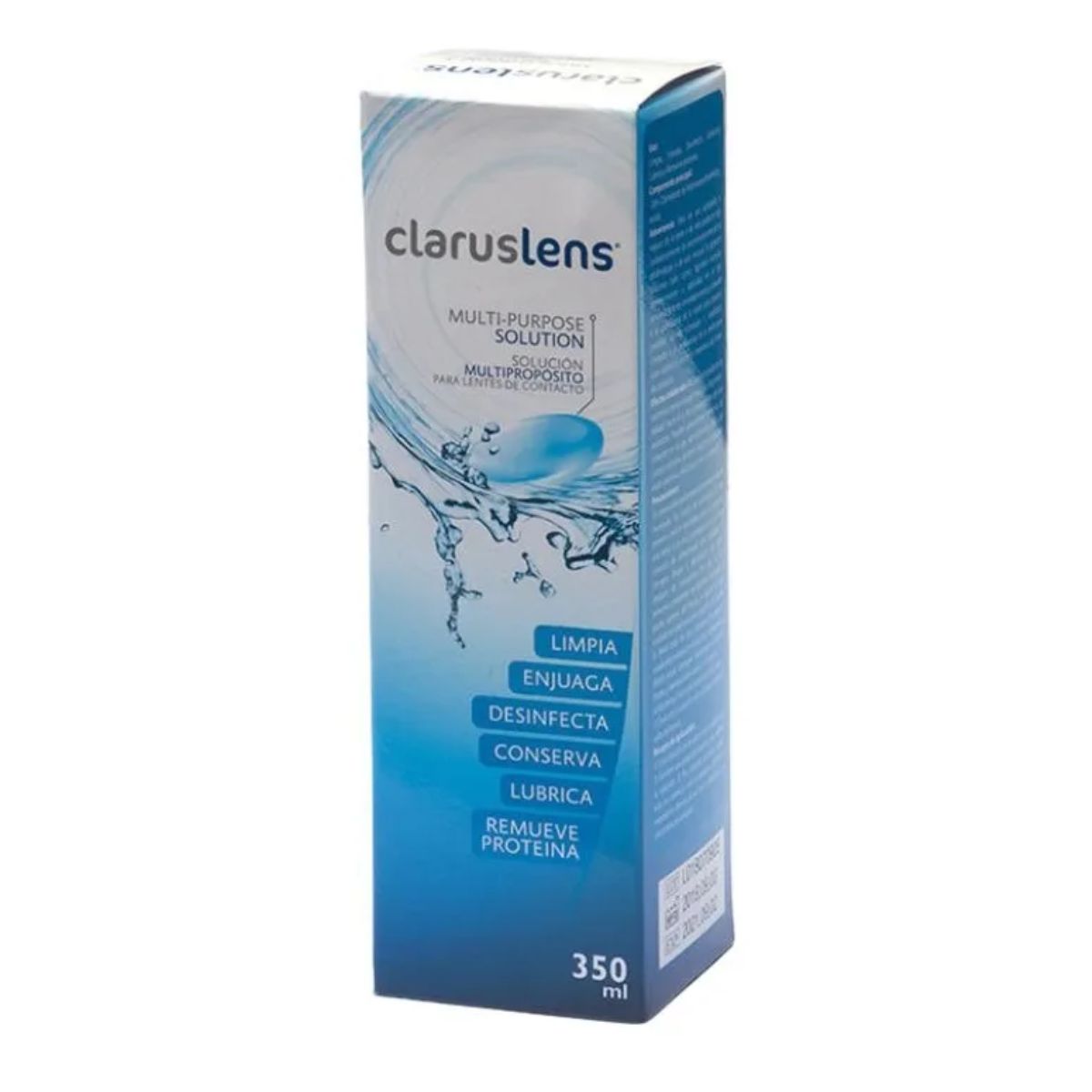 Líquido Claruslens 350ML para Lentes de Contacto